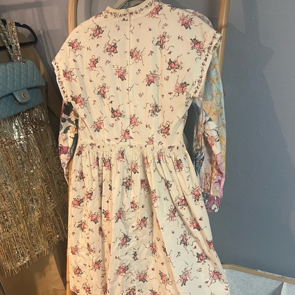 Gal Meets Glam Cream Cecily Dress, Size 8 - Picture 2 of 3